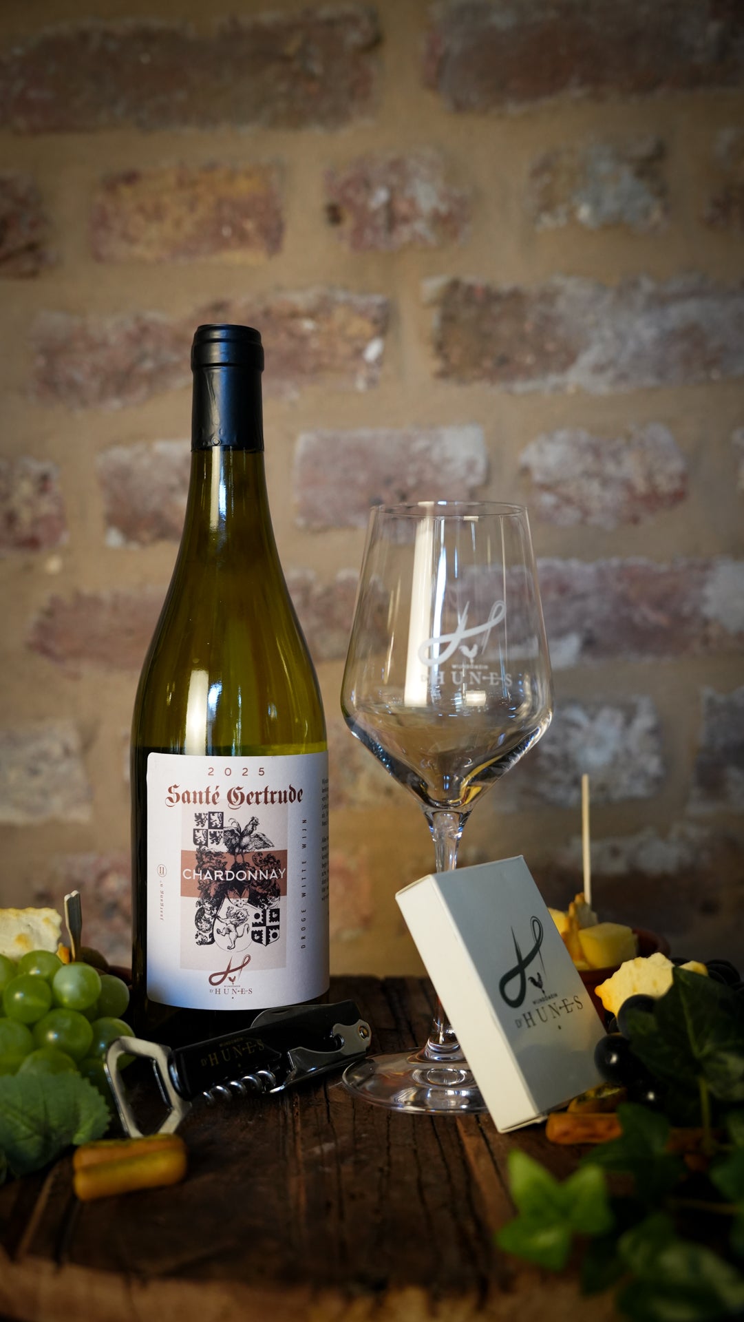 D'Hunes Cadeaugeschenk | Pinot Blanc | 1 fles
