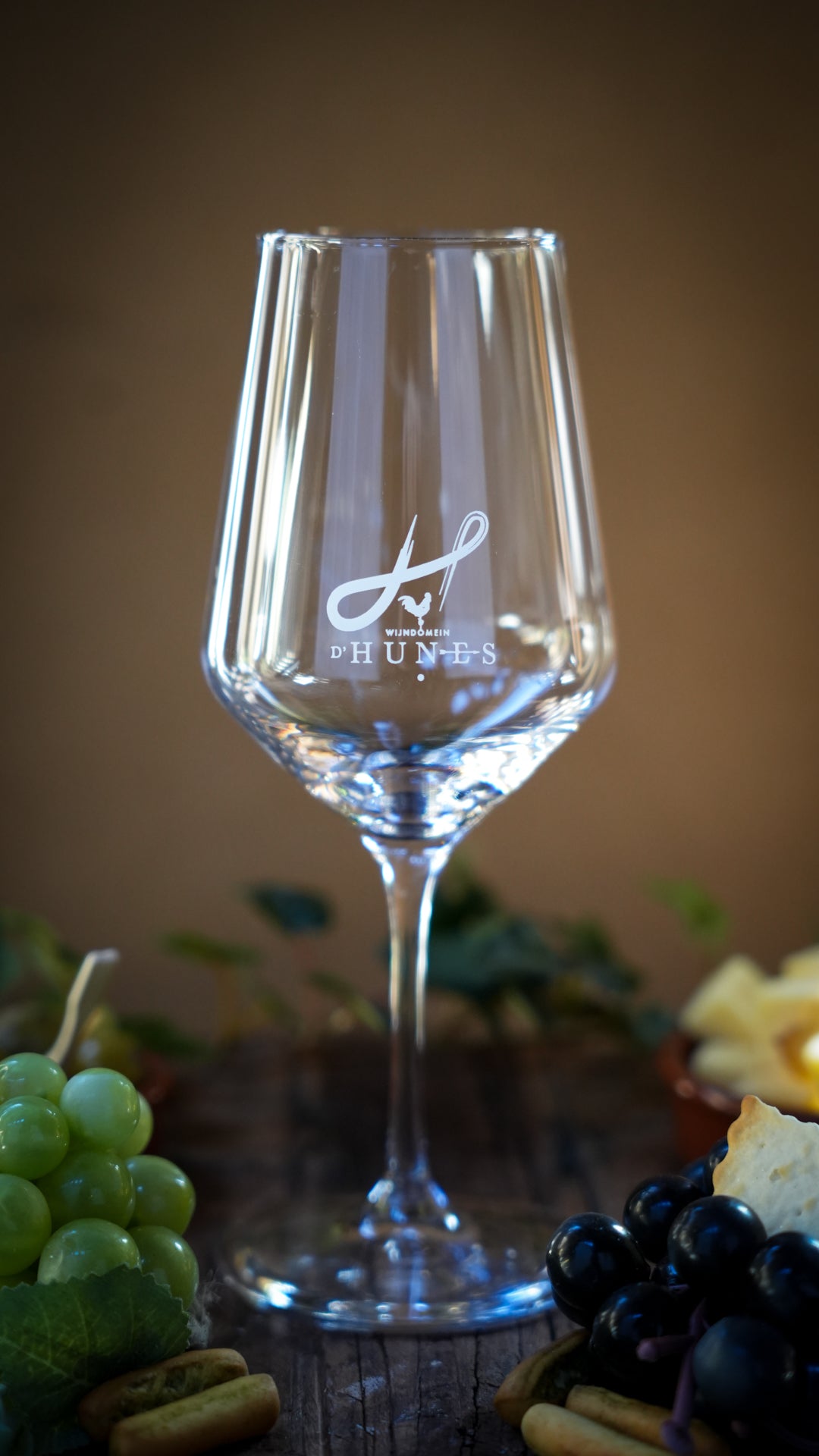 Glas Rode Wijn D'Hunes